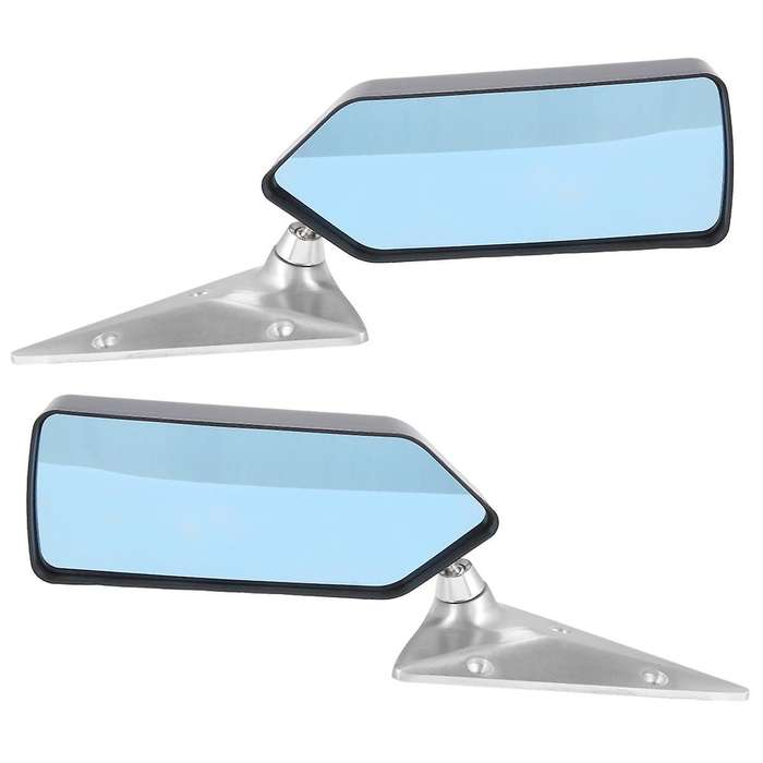 1Set Car Rear View Mirror F1 Rear Mirror Racing Universal Side Mirror F1 Style Rear View Mirror Blac