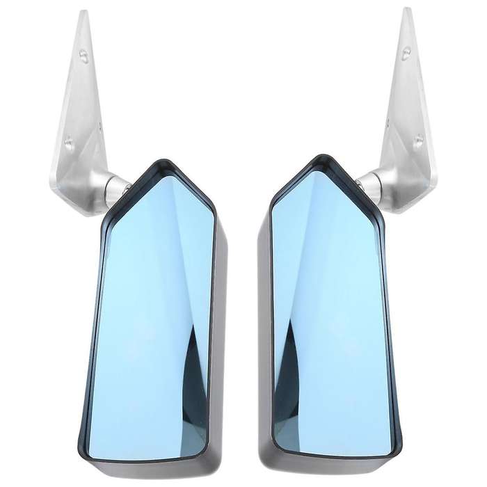 1Set Car Rear View Mirror F1 Rear Mirror Racing Universal Side Mirror F1 Style Rear View Mirror Blac