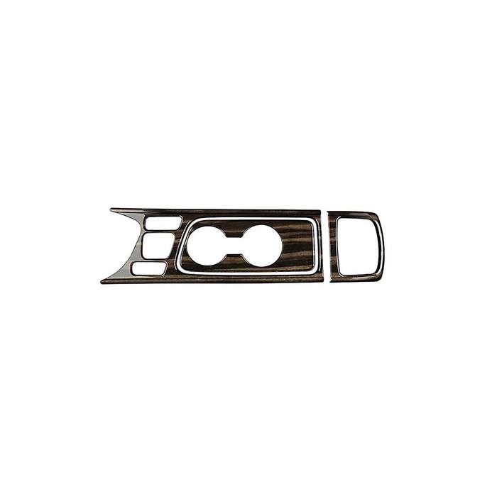 1set Car Water Cup Holder Decor Frame Center Console Water Cup Holder Decoration Cover Trim for Yari