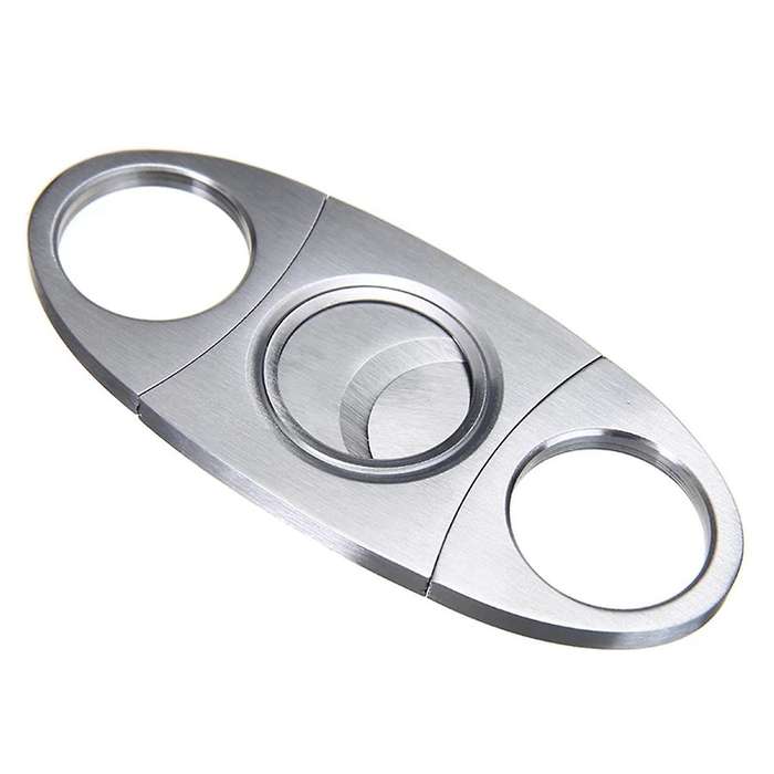 1Set Humidor Cigar Case Holder Hold Cigars with Cutter New Portable Leather Delicate Travel Kit Humi