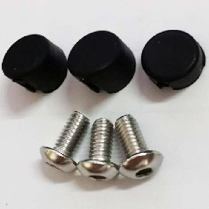1Set Scooter Rear Back Mudguard Screw Rubber Cap Screw Plug Cover for M365 Electric Scooter Parts(B