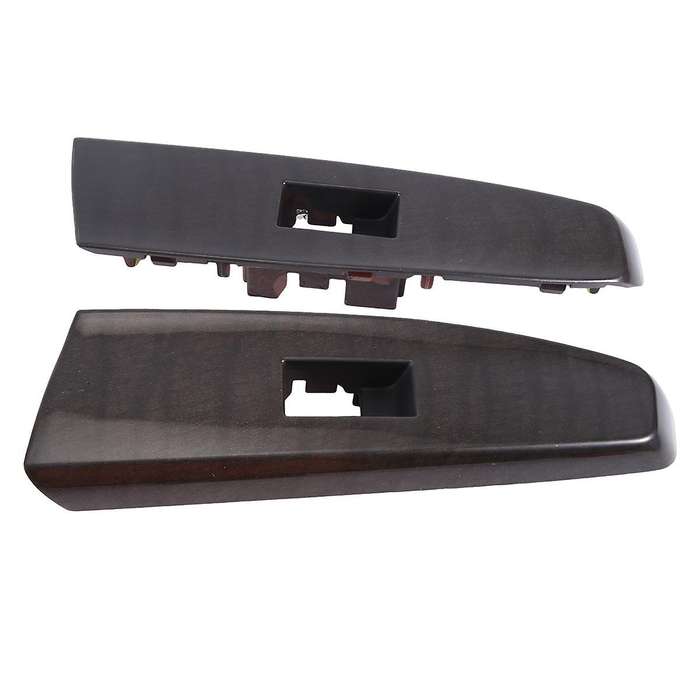1set/4pcs Car Door Armrest Switch Trim Panel for 2010-2017 Window Lift Switch Button Cover 74232-0p0
