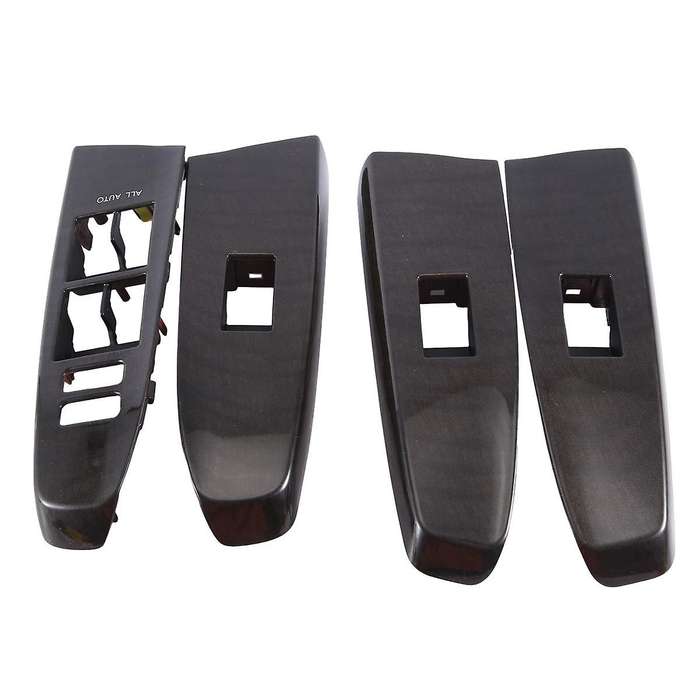 1Set/4Pcs Car Door Armrest Switch Trim Panel for 2010-2017 Window Lift Switch Button Cover 74232-0P