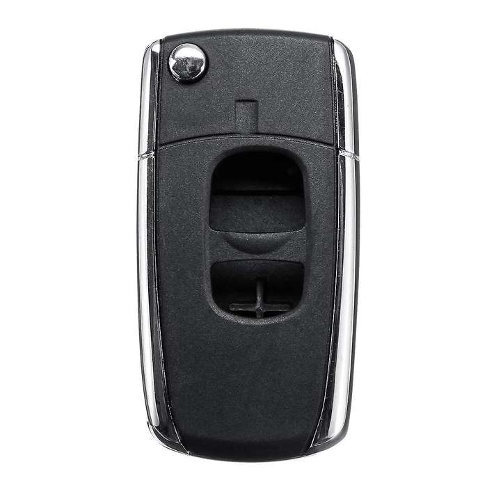 2 Buttons Remote Flip Folding Car Key Shell Case Uncut Blank Blade Replacement for 2 3 5 6 MX-5 RX-
