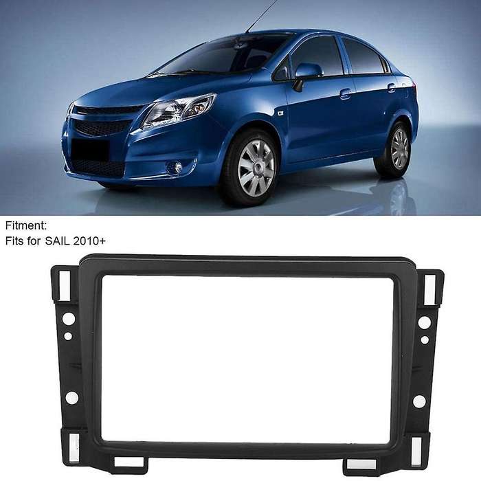 2 Din Car Radio Fascia for SAIL 2010+ DVD Stereo Frame Plate Adapter Mounting Dash Installation Beze