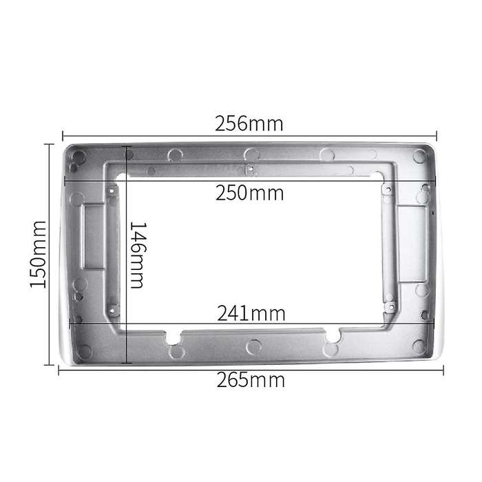 2 Din Car Radio Fascia for Sentra 2001-2006 Dvd Stereo Plate Adapter Mounting Dash Installation Bez