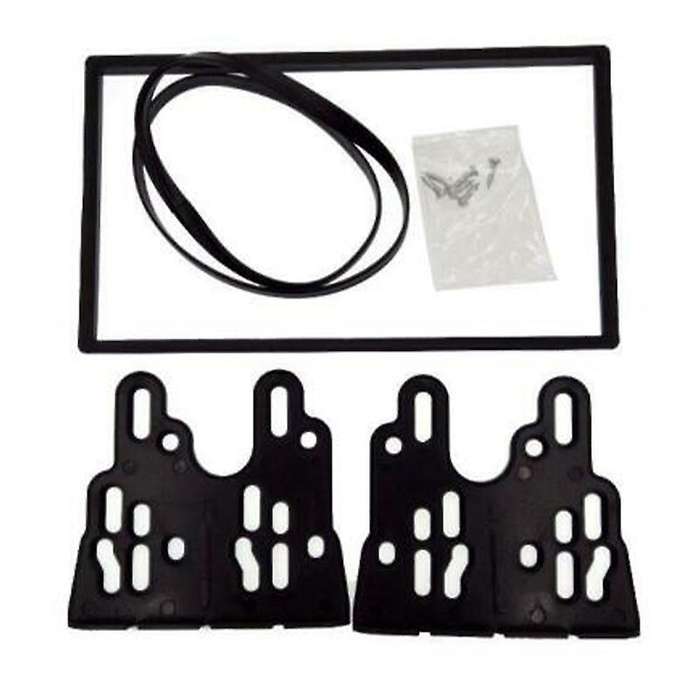 2 Din Car Stereo Frame Trim Kit Dashboard for Jazz 2002-2008 LHD DVD Player Installation Bezel Fasci