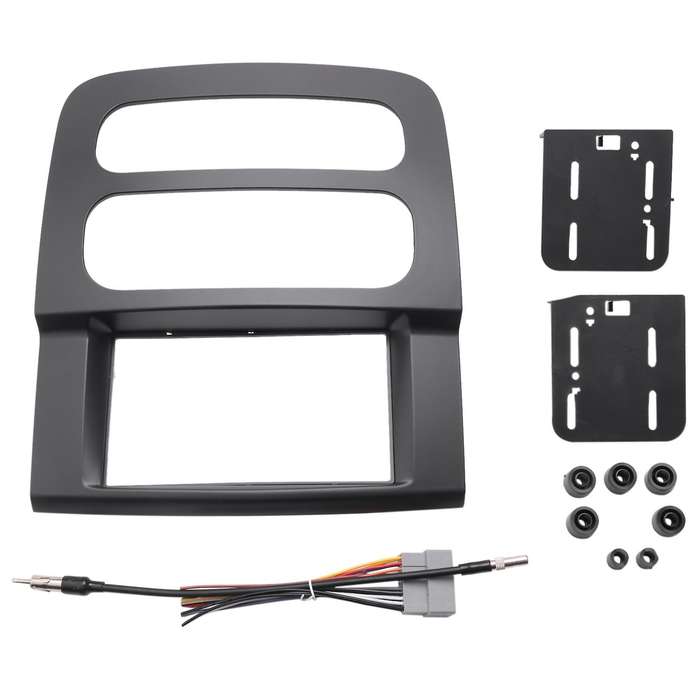 2 Din Car Stereo Radio Panel Frame DVD Panel Audio Mounting Dash Kit Adapter for Ram 2002-2005