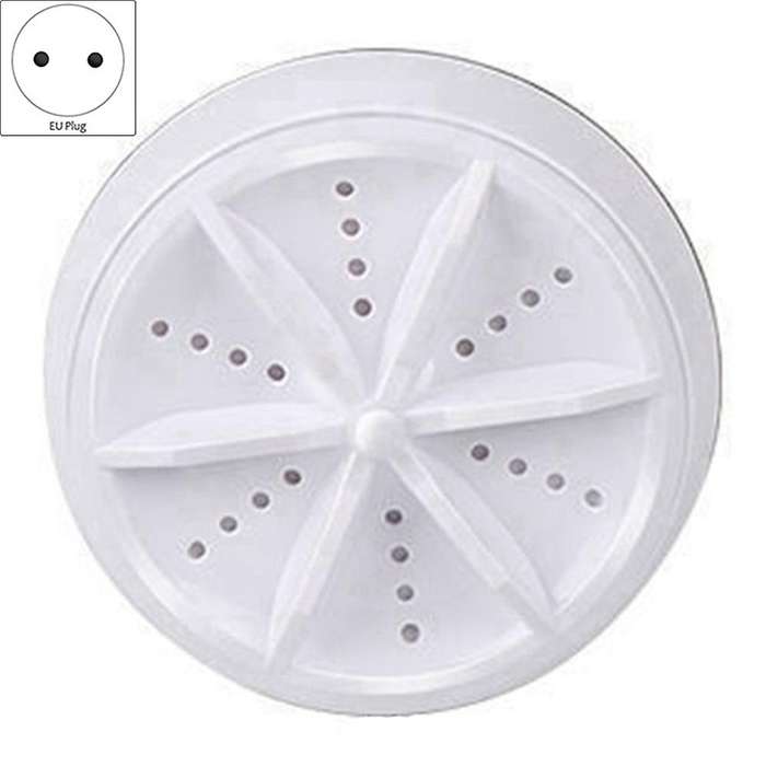2 in 1 Mini Washing Machine Portable Ultrasonic Dishwasher with USB Powered for Personal Laundry Cam
