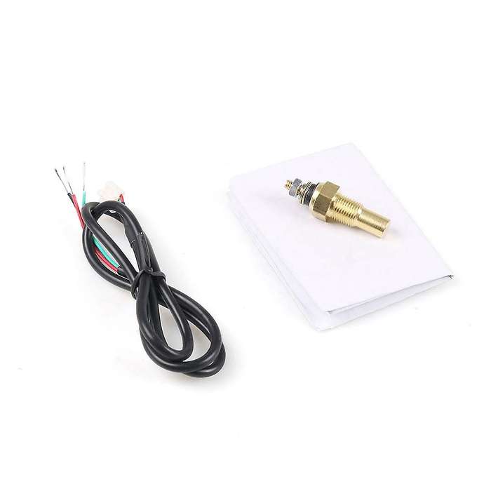 2 Inch 52mm Knob Type Plastic Installation Digital Oil Temperature Gauge