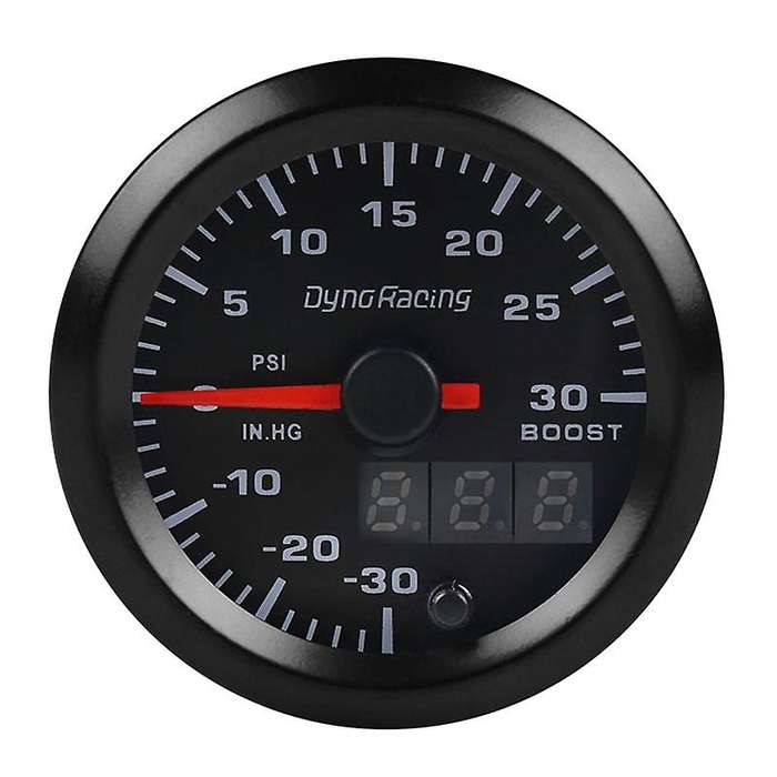 2 Inch 52mm Digital Pointer 7 Color LED Car Turbo Boost Meter PSI Pressure Gauge