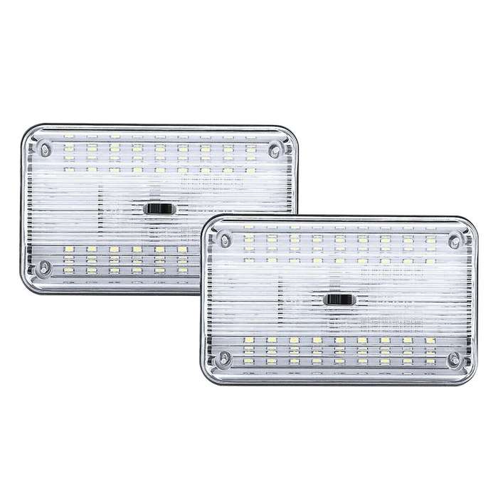 2 New 12V 36 LED Car Vehicle Interior Dome Roof Ceiling Reading Trunk Light Lamp
