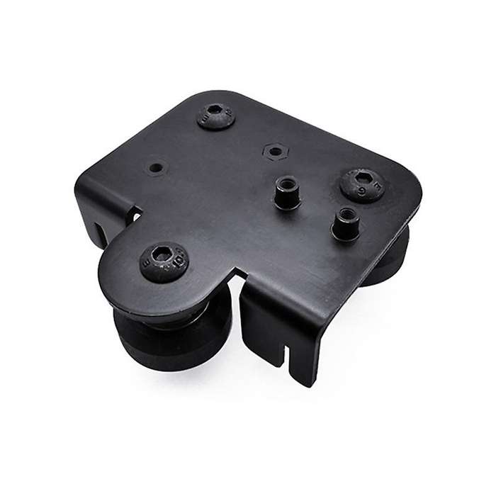 2 Pack 3D Extruder Back Support Plate with Pulley Extruding Backplate for 3 for 3 Pro -10 -10S S4 S5