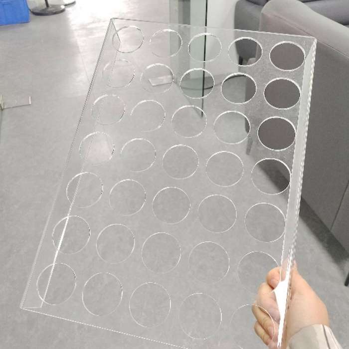 2 Pack Of 35 Slots Flat Countertop Coffee Pod Holder K Cup Organizer Tray Clear Acrylic Coffee Pod