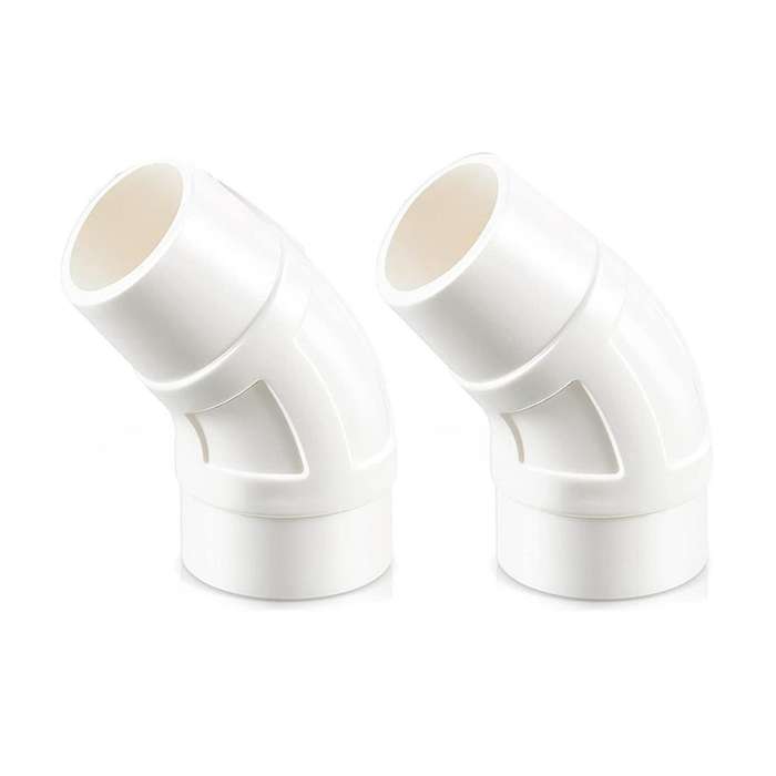 2 Pack Pool Cleaner 45 Degree Elbow W70244 Replacement for Zodiac G2 G3 G4 Pool Cleaners