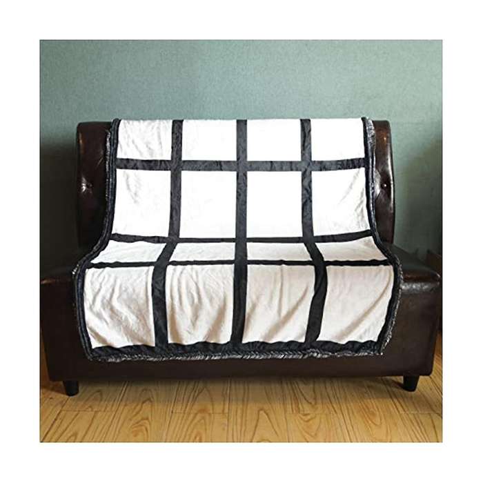 2 Pack Sublimation Sublimation Blanket Blanks 40inchx60inch Throw Blankets for Heat Press, Baby Bla