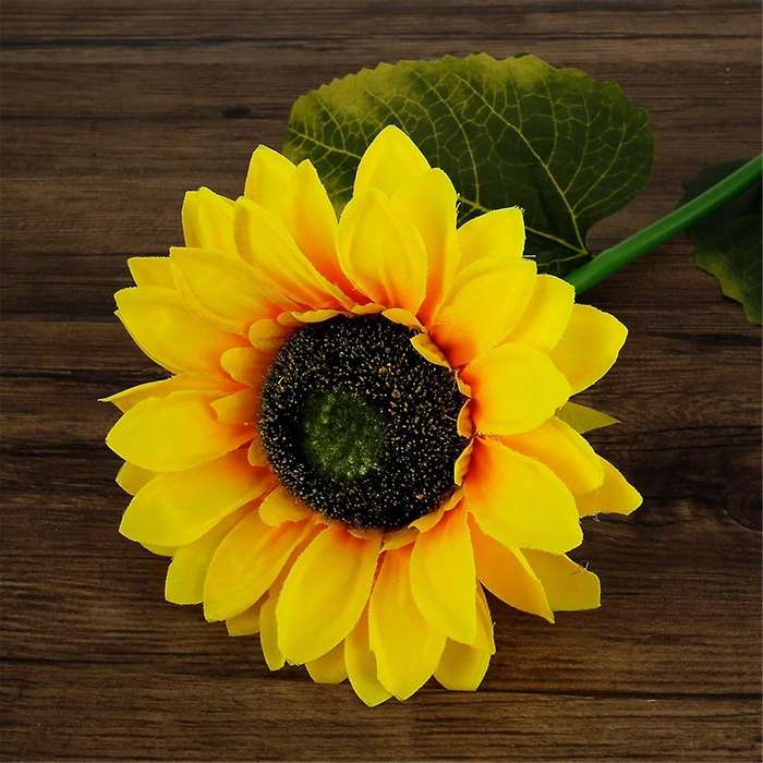 2 Pack Sunflower Solar Light Outdoor Waterproof LED Solar Light Lawn Landscape Light Courtyard Pathw