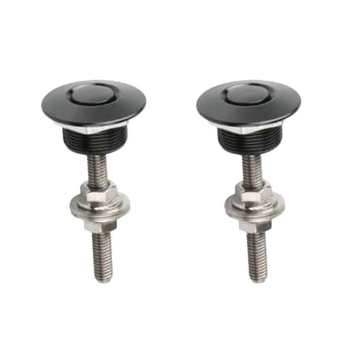 2 Pcs 1.18 Inch Universal Quick Release Latch License Plate Lock for Auto Car Bumper Hood License Pl
