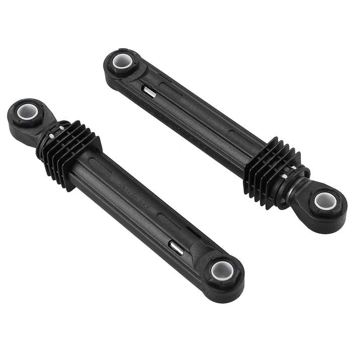 2 Pcs 100N Machine Shock Absorber Washer Front Load Black Plastic
