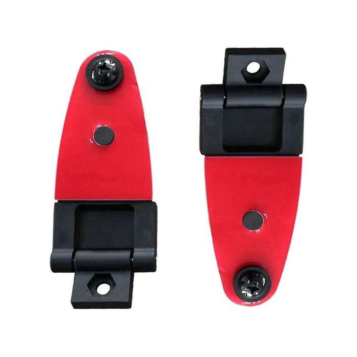 2 Pcs 103528 All Truck Cap Glass Rear Door Hinges ,Glass Rear Door Hinge Fits for LEER Truck Cap 100
