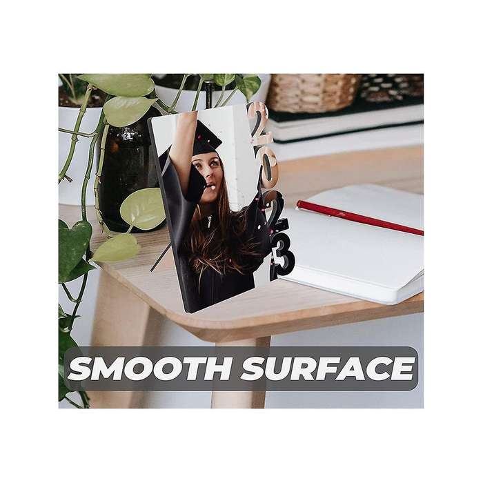2 Pcs 2023 Graduation Blank Graduation Picture Frame Diy Craft Sublimation Blank Cheer