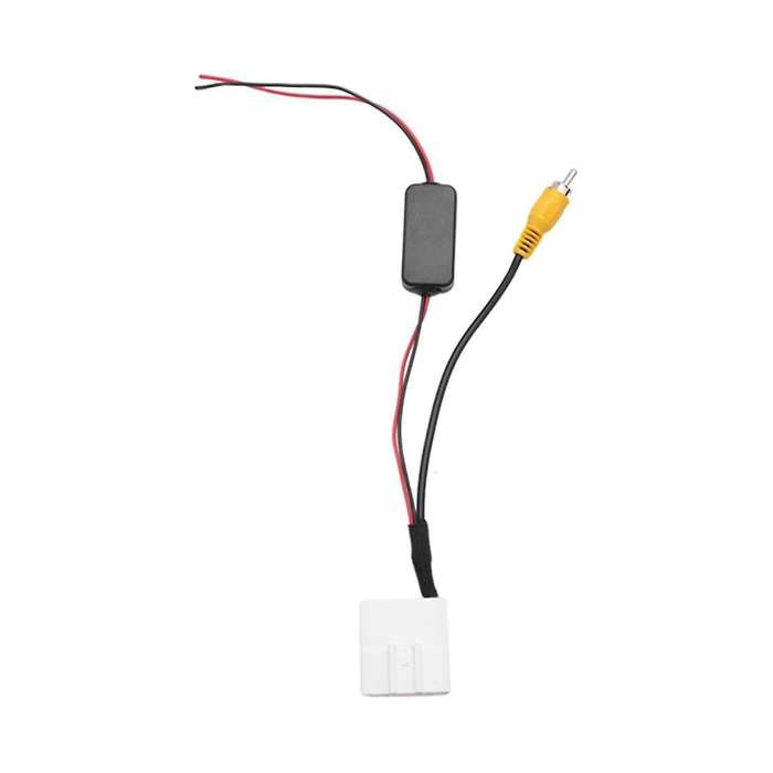 2 Pcs 24 Pin Car Camera Adapter Connector Wire Reversing Camera to Gps Head Unit Cable for Kluger