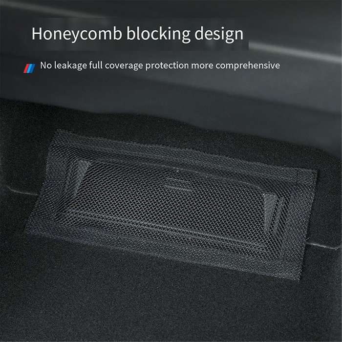 2 Pcs Air Outlet Protective Cover Under Seat Air Outlet Anti-Blocking Filter Dust Cover for Model Y