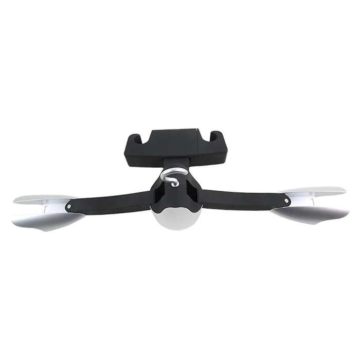 2 Pcs Black Universal Car Seat Back Folding Hanger Multi-Function Coat Hanger for Jackets Suits Hook