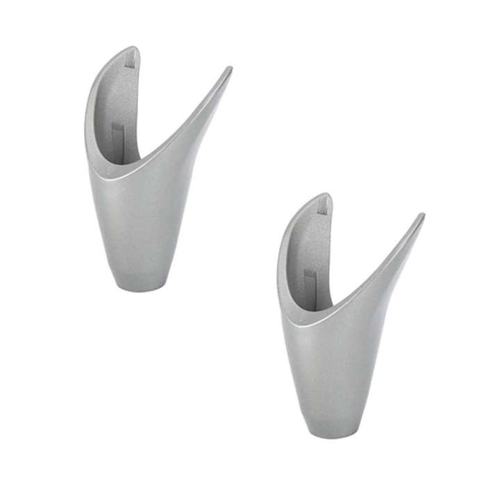 2 Pcs Car Gear Head Cover Automatic Transmission Handball Trim Shift Knob Cover for 2006-2011 54131