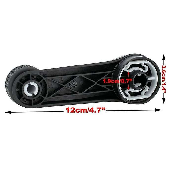 2 Pcs Car Window Winder Crank Handle for  T4 Transporter Golf MK3 MK4 6N1 Van 1H0837581D