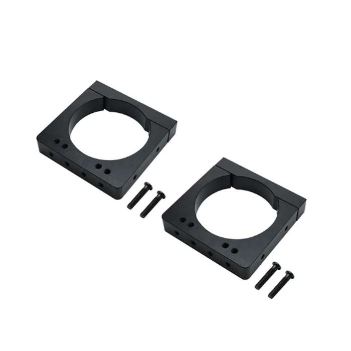 2 Pcs Cnc Engraving Machine Diameter 80mm Spindle Motor Fixture Aluminum Support Mounting Base Brac