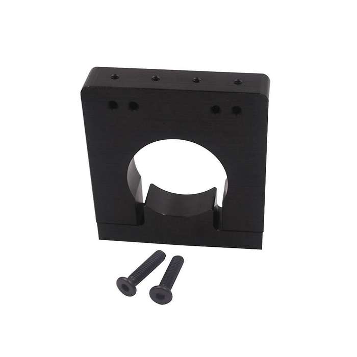 2 Pcs Cnc Engraving Machine Diameter 80mm Spindle Motor Fixture Aluminum Support Mounting Base Brac