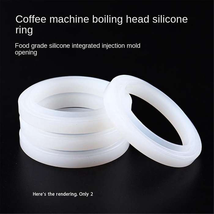 2 Pcs for Bes450/500/875/880 Bes860xl/870xl Bes810bss 54mm Coffee Maker Food Grade Silicone Sealing