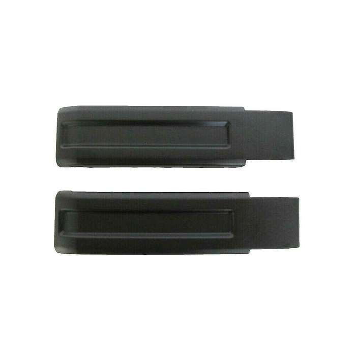 2 Pcs for 2007-2018 Wrangler Jk Upper Rear Hinge Cover Cap Black Plastic