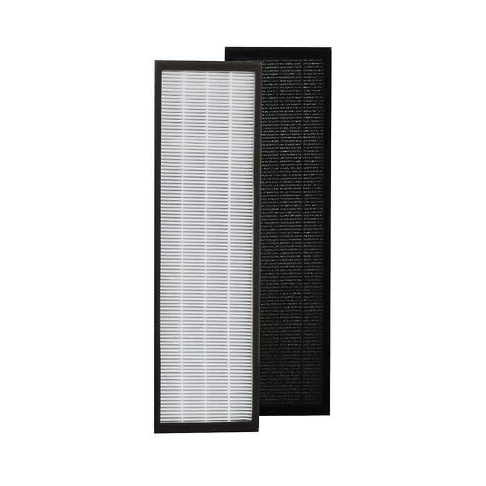 2 Pcs Flt4825 True Hepa Replacement Filter for Ac4825 Air Purifier Advanced Activated Carbon Prefil
