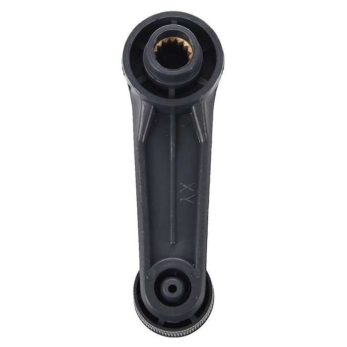 2 Pcs Gray Plastic Universal Car Window Winder Cranks Handle Lever