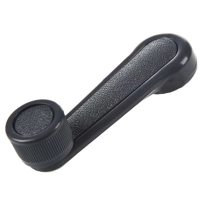 2 Pcs Gray Plastic Universal Car Window Winder Cranks Handle Lever