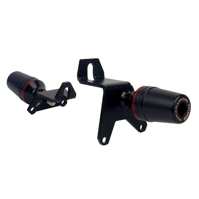 2 PCS Motorcycle Engine Decoration Shaft Cover Engine Protect Slider for CB650R CBR650R 2021 Red