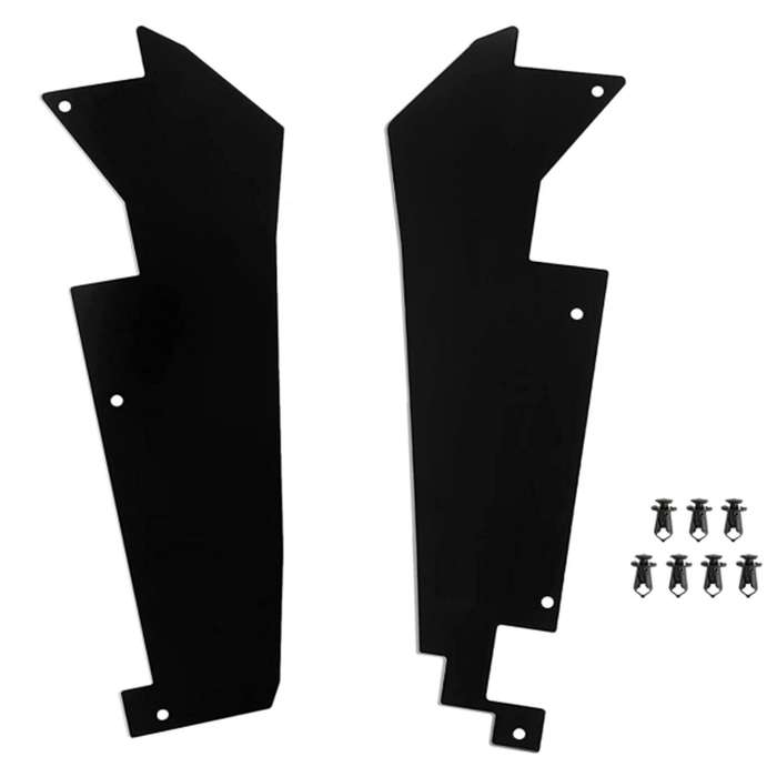 2 PCS Rear Wheelhouse Rear Wheel Well Block Offs for RZR Pro XP/RZR PRO XP 4 2020-2022