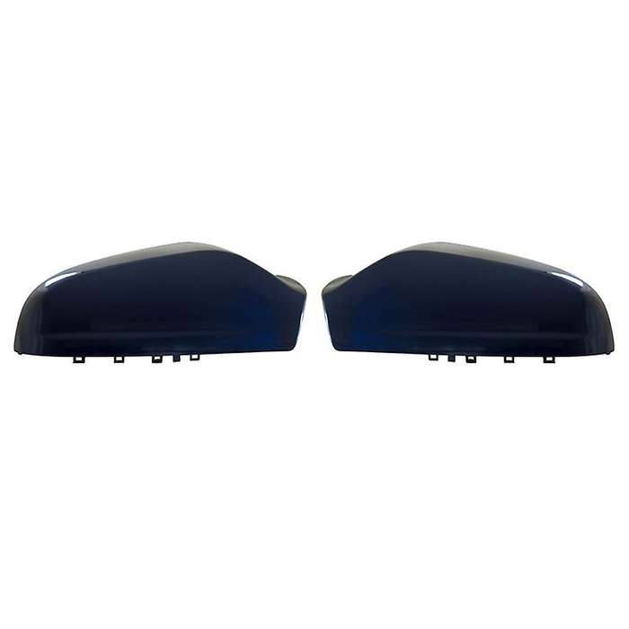 2 Pcs Side Door Wing Rear View Mirror Cover for Opel H MK5 2004-2013 Ultra Blue