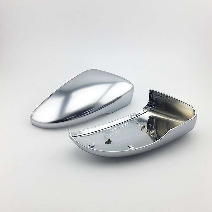 2 Pieces for Golf MK6 R20 Golf -6 Golf 6 R Side Wing Mirror Cover Caps Matte Chrome Rearview Mirror