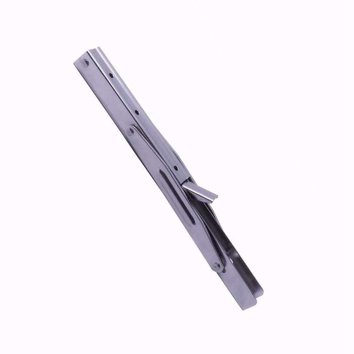 2 Pieces of Stainless Steel Folding Shelf Countertop Bracket 250KG Load Heavy Duty