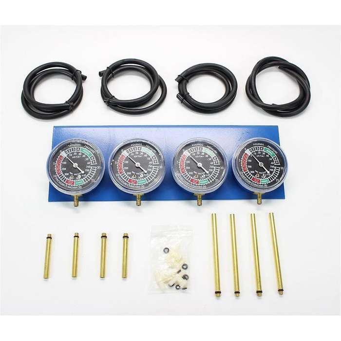 2 Set Four-Cylinder Hose Vacuum Balance Instrument Universal Vacuum Balance Instrument for Motorcyc