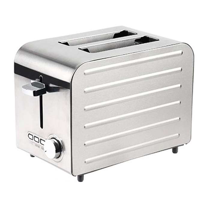 2 Slice Toaster with Auto Shut Off - Extra Wide Slots and Removable Drop-Down Crumb Tray with Cancel