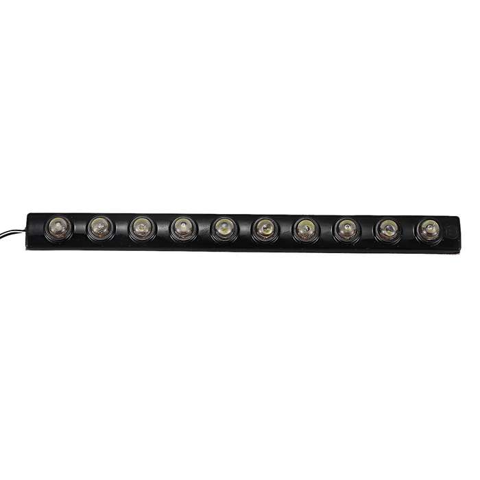 2 X 20w Daytime Running Lights Auto Drl Led Driving Lights 10 Cob Led Car Bulb 200lm Dc 12v (white