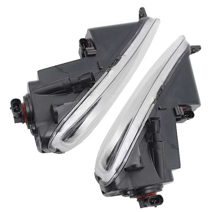 2 x Car Front Fog Lights Lamp Replacement for  B7 2011-2015 with Bulbs