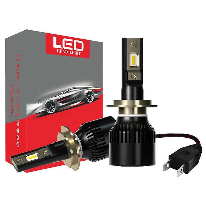 2 X 6000K H4 LED H7 H11 H8 HB4 H1 HB3 Auto 1905 Car Headlight Bulbs 60W 6000LM (H7)