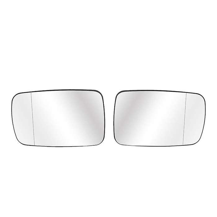 2 x Side Wing Mirror Rearview Mirror Glass Heated for E39 E46 320I 330I 325I 525I 1998-2006 LH/RH 51