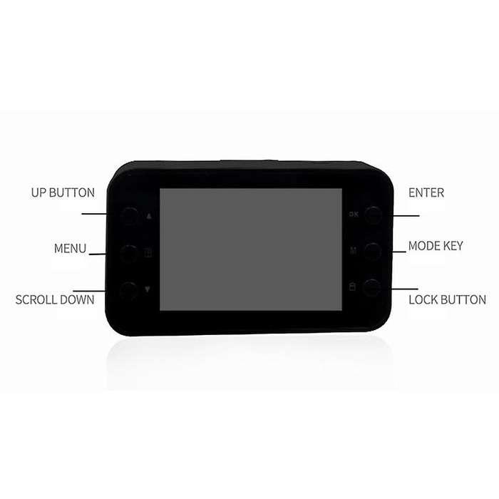 2.2 Inch Car Dvr Dash Camera Full 1080p Loop Recording Motion Detection Drive Recorder Wide Angle N