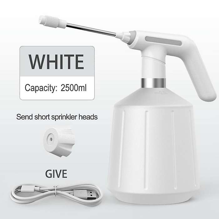 2.5l Electric Plant Spray Bottle Automatic Watering Fogger Usb Electric Sanitizing Sprayer Hand Wate